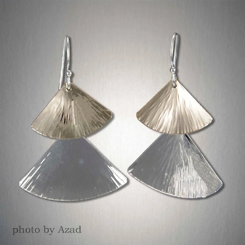 Timeless Jewelry Styles At Wallet-Friendly Prices 2205 - Dangling Double Fans