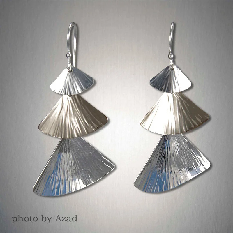 Don't Miss These Dazzling Jewelry Discounts 2209 - Danglng Triple Fans