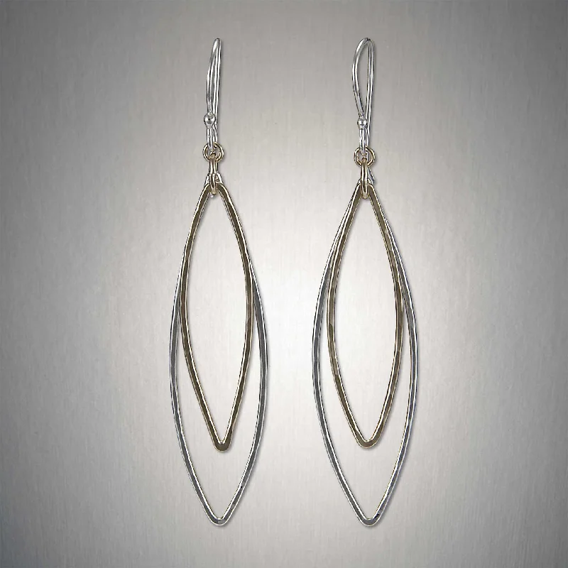 Must-Have Jewelry At Irresistible Discounts 2362 - Dangling Double Marquise