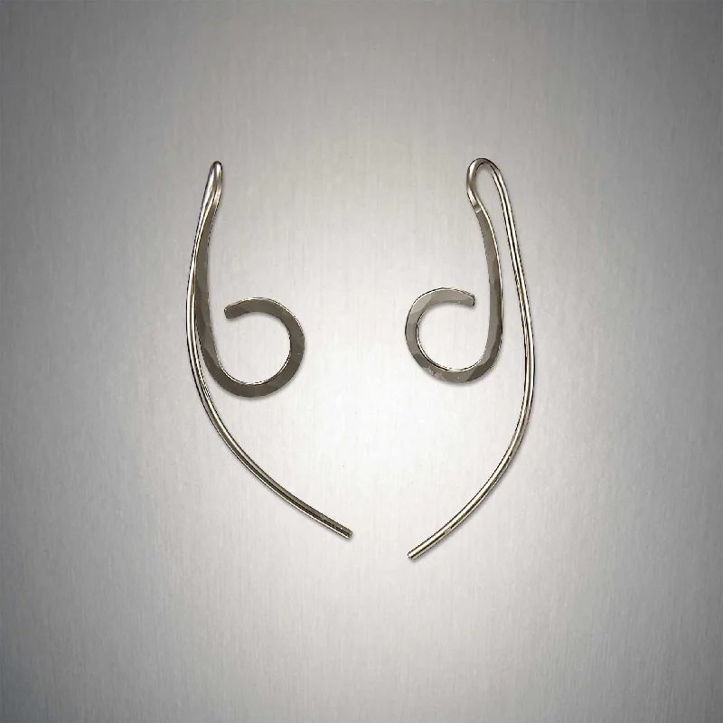 Luxury Meets Affordability – Jewelry Sale Live Now 2936 - Minimalist Threader - Simplified Treble Clef