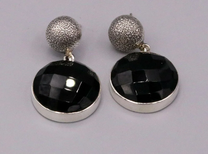 Shine In Style – Shop Jewelry Discounts Today Bollywood style 925 silver handmade black onyx stone hoops earring dangle s152