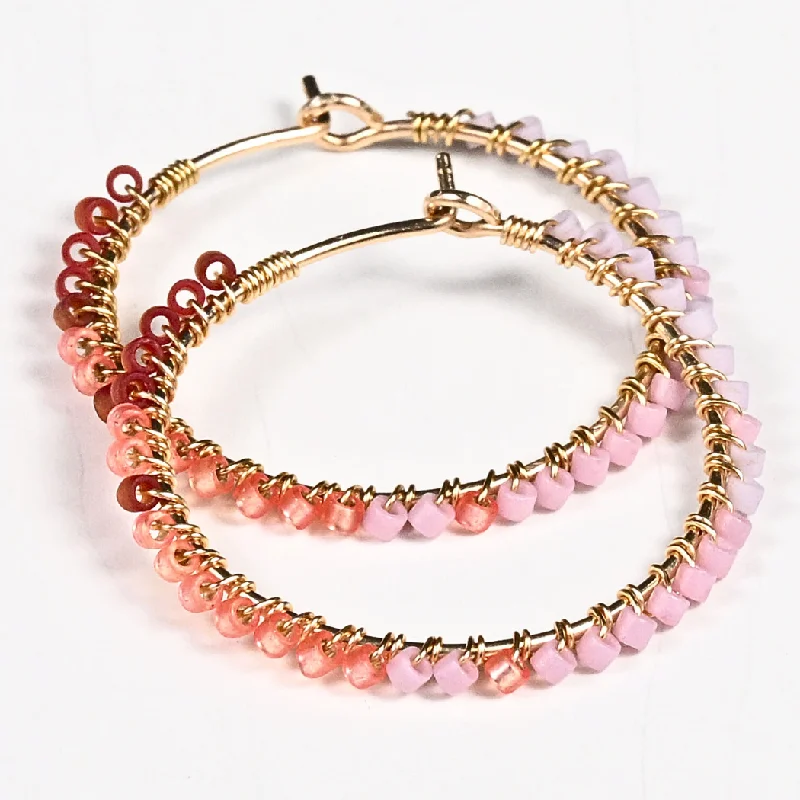Make Every Moment Shine – Jewelry Discounts Available Cala Mini Hoop Ombre Earrings
