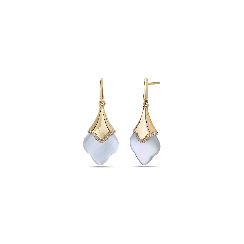 Dazzling Deals On Necklaces, Bracelets, And More Diamond Clover Pearl Drop Earring