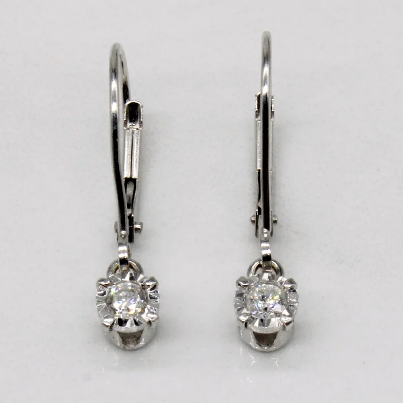 Limited Stock On Premium Jewelry At Low Prices Illusion Diamond Drop 14k Earrings | 0.10ctw |