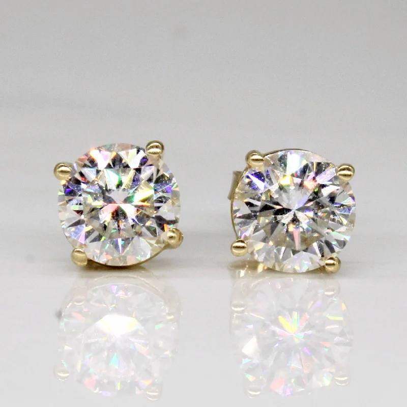 High-Quality Gemstone Jewelry For Special Occasions Diamond Stud 14k Earrings | 0.70ctw |