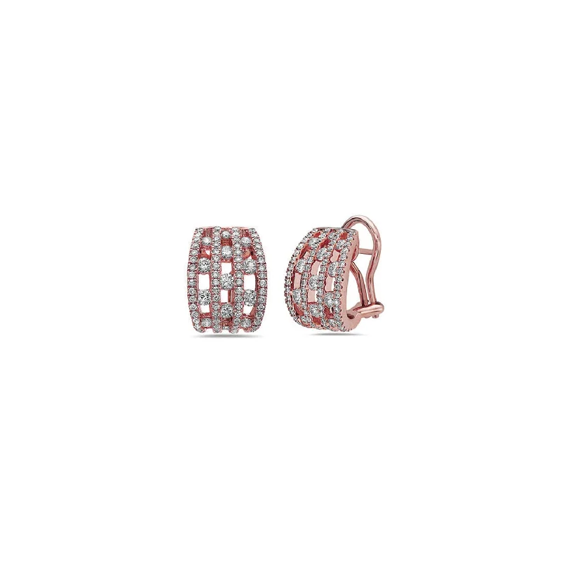 Celebrate Every Occasion With Sparkling Savings Diamond Triple Row Stud Earring