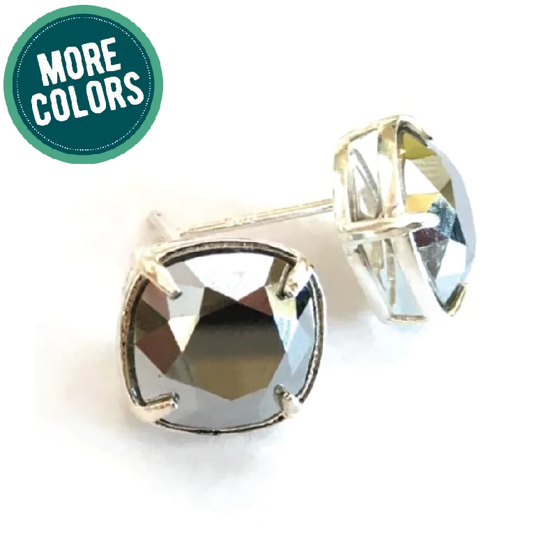 Last Chance To Grab Your Favorite Jewelry At A Discount earrings . nouveau swarovski studs . SMALL