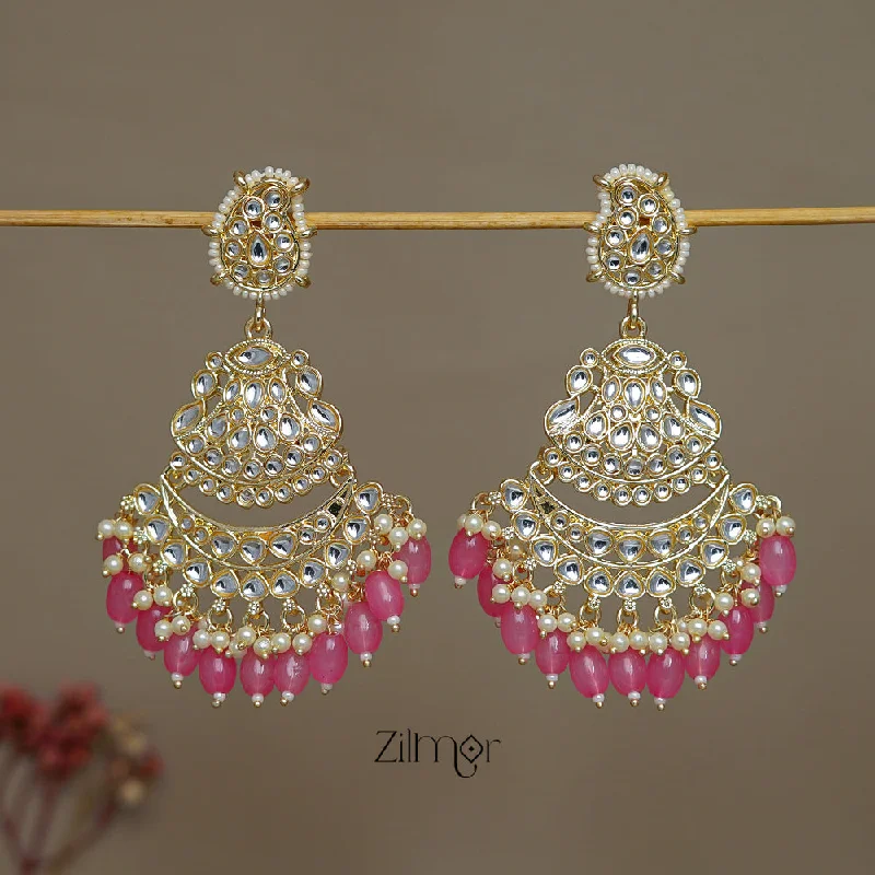 Special Jewelry Deals – Upgrade Your Collection FS1011239 - Designer Kundan Chandbali Earrings
