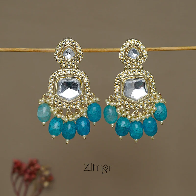 Shop Fine Jewelry With Exclusive Savings FS1011241 - Beads Hanging Kundan Earrings