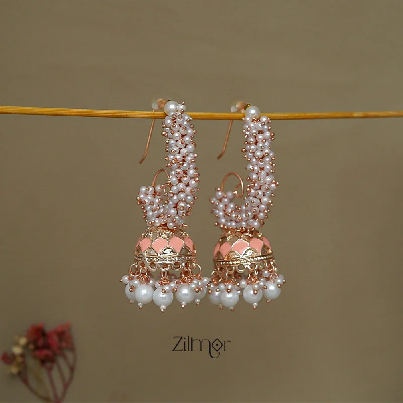 Limited-Time Jewelry Sale – Don't Miss These Deals FS1011244 - Pearl Cluster Meenakari Jumkha