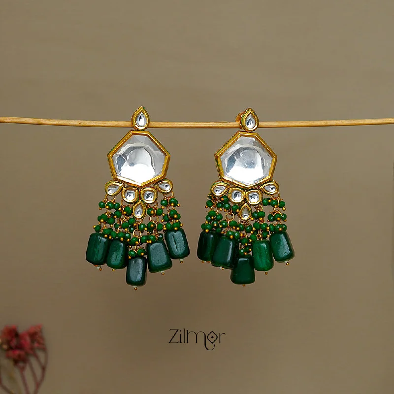 Gorgeous Jewelry, Limited-Time Savings FS1011245 - Stone Studded beads hanging Dangler Earrings