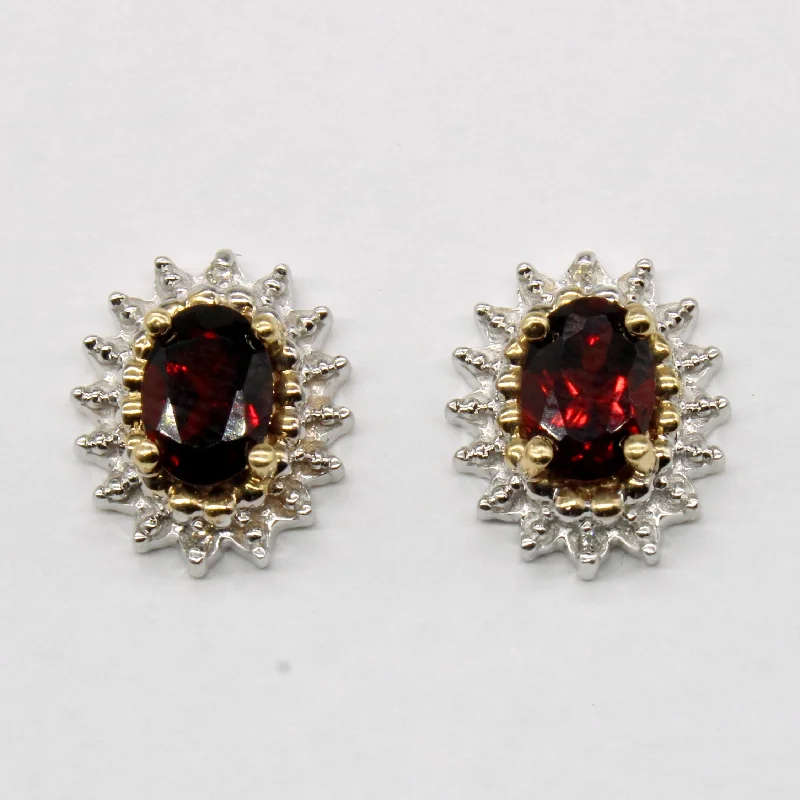 Shop Dazzling Rings, Earrings, And More At Special Discounts Garnet & Diamond Earrings | 1.52ctw, 0.01ctw |