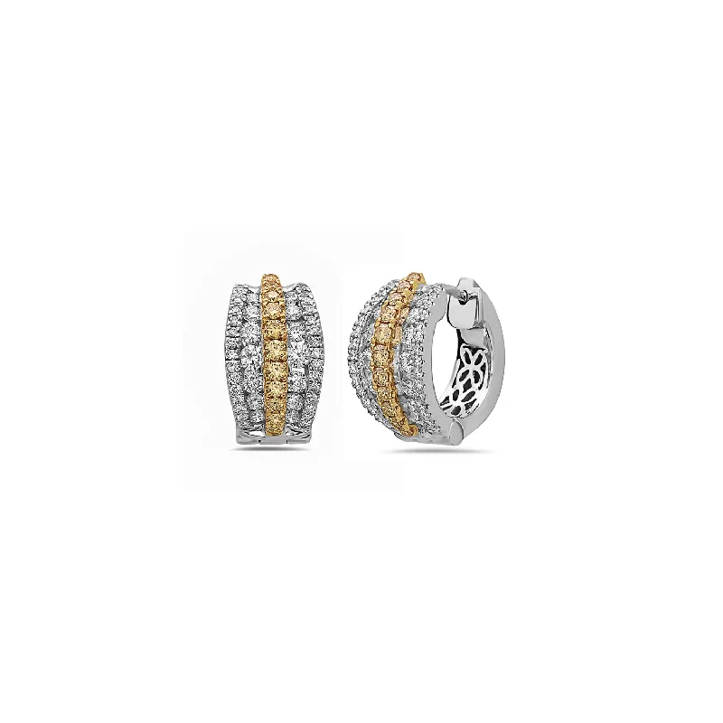 Last Chance To Shop High-End Jewelry At Markdown Prices KRYPELL COLLECTION HUGGIE EARRINGS
