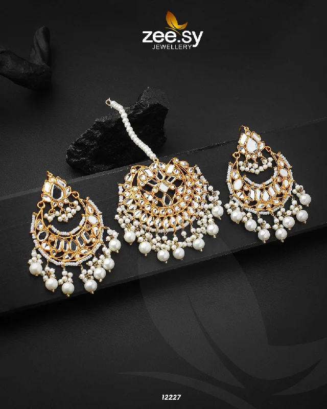 Exclusive Jewelry Sale Event – Shop Now Kundan Bindiya Earrings