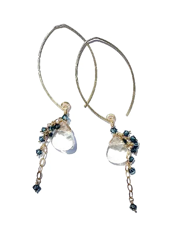 Flash Jewelry Sale – Get Stunning Pieces At Low Prices last call earrings . sparkle on sparkle minis . silver dust & navy