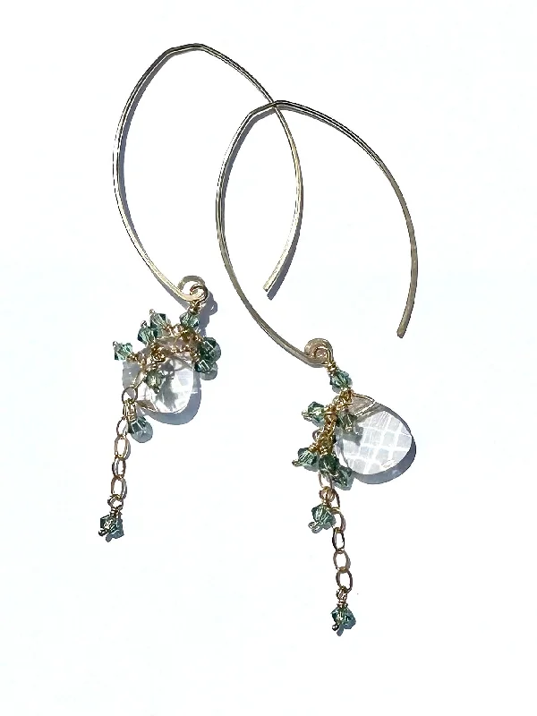 Elegant Jewelry Styles At Budget-Friendly Prices last call earrings . sparkle on sparkle minis . silver dust and sage