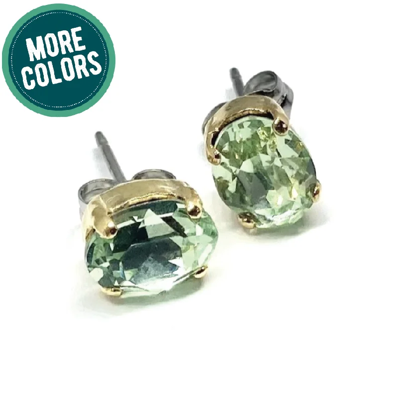 Seasonal Jewelry Deals – Elevate Your Style earrings . oval mini swarovski studs