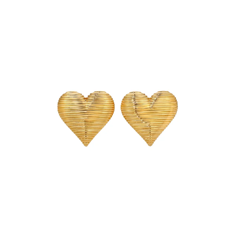 Modern Statement Jewelry For Bold Styling REAL LOVE III GOLD