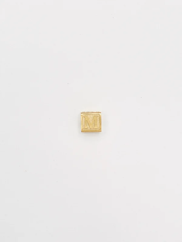 High-End Sparkle, Low-End Prices – Shop Now "M" Letter Block
