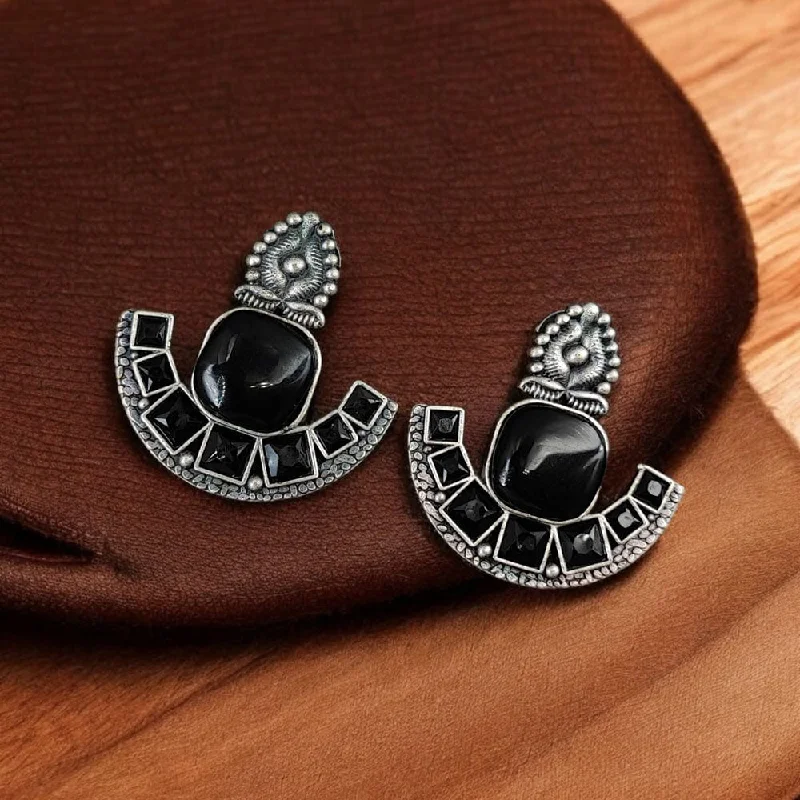 Shop Signature Jewelry Styles At Exclusive Prices Maharani Jewels Oxidised Plated Pota Stone Dangler Earrings
