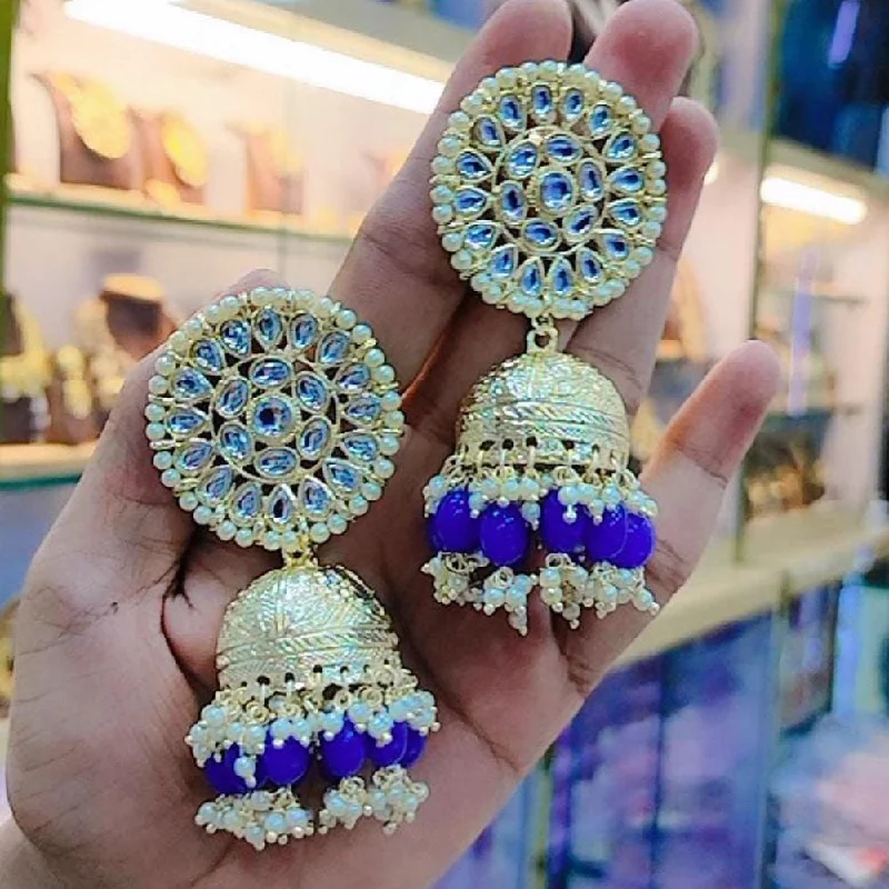 Buy More, Save More On Stunning Jewelry Pieces Manisha Jewellery Gold Plated Kundan Stone And Pearls Jhumki Earrings Buy More, Save More On Stunning Jewelry Pieces Manisha Jewellery Gold Plated Kundan Stone And Pearls Jhumki Earrings