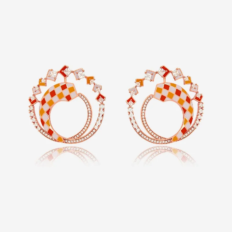 Don't Miss These Dazzling Jewelry Discounts Meenakari Zircon Earring 169720