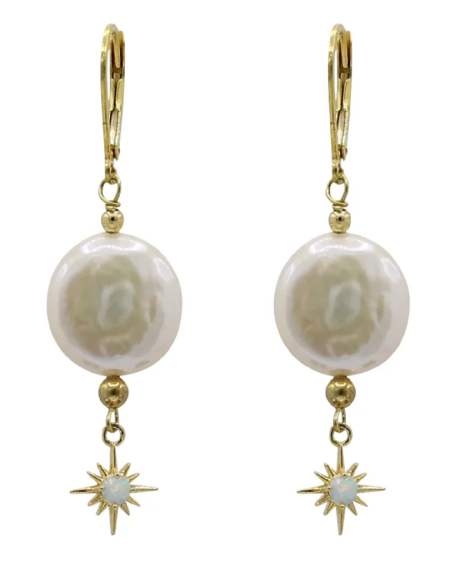 Premium Diamond Jewelry At Once-In-A-Lifetime Discounts North Star Hand Beaded Pearl Earrings