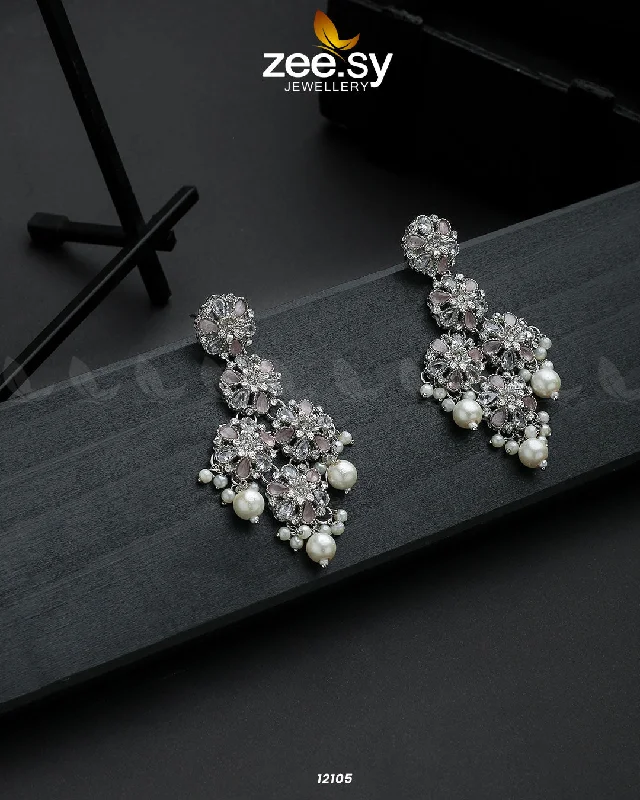 Unmissable Jewelry Clearance – Final Reductions Silver Orchid Earrings