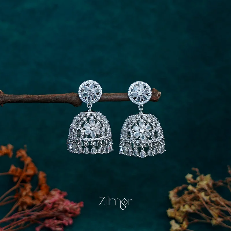 Stunning Jewelry At Even More Stunning Prices OT1011188 - AD Stone Jumkha Earrings (color option)