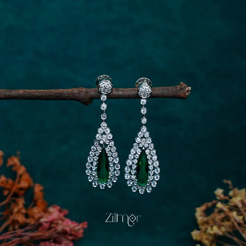 Exclusive Jewelry Markdowns – Limited-Time Offer OT1011190 - AD Stone Long Earrings (color option)