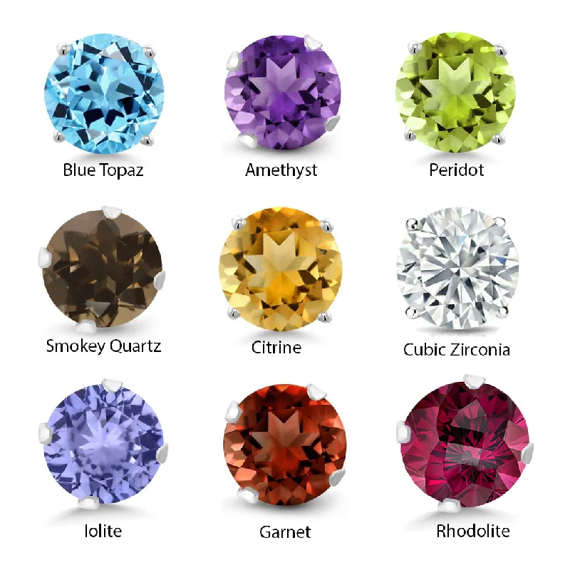Personalized Engraved Jewelry For Meaningful Gifts P4MM - Prong Studs
