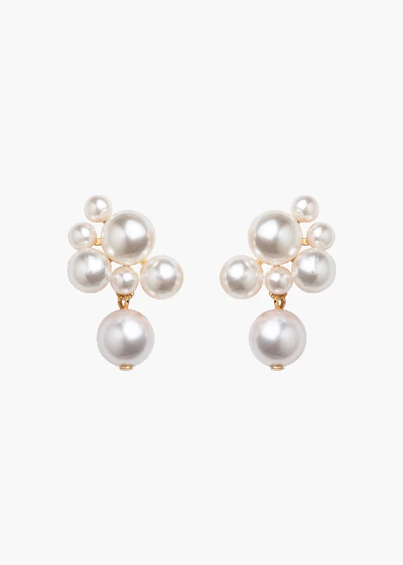 Handcrafted Beauty At Affordable Prices Perlita Earrings -- Pearl