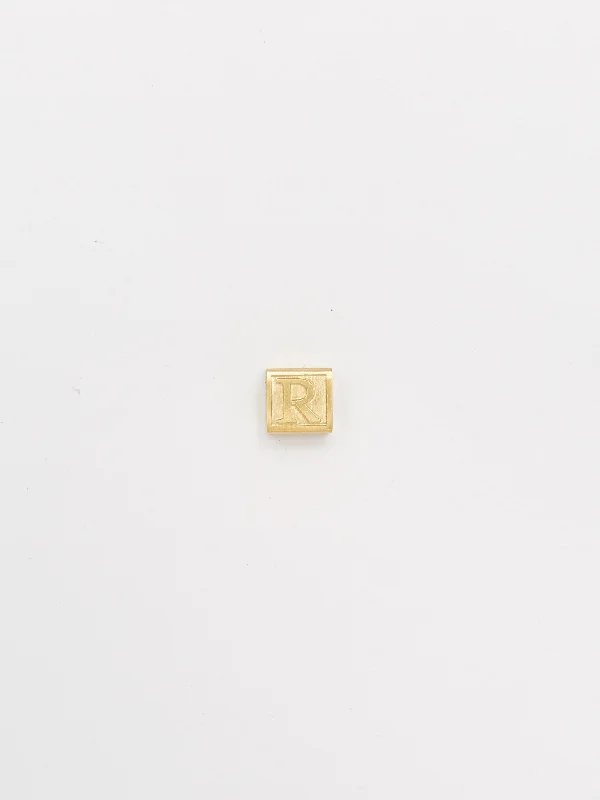 Limited-Stock Jewelry Sale – Once It's Gone, It's Gone "R" Letter Block