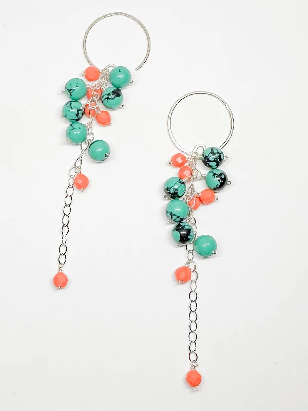 Flash Sale On Stunning Jewelry – Don't Miss Out earrings. Vine nouveau turquoise