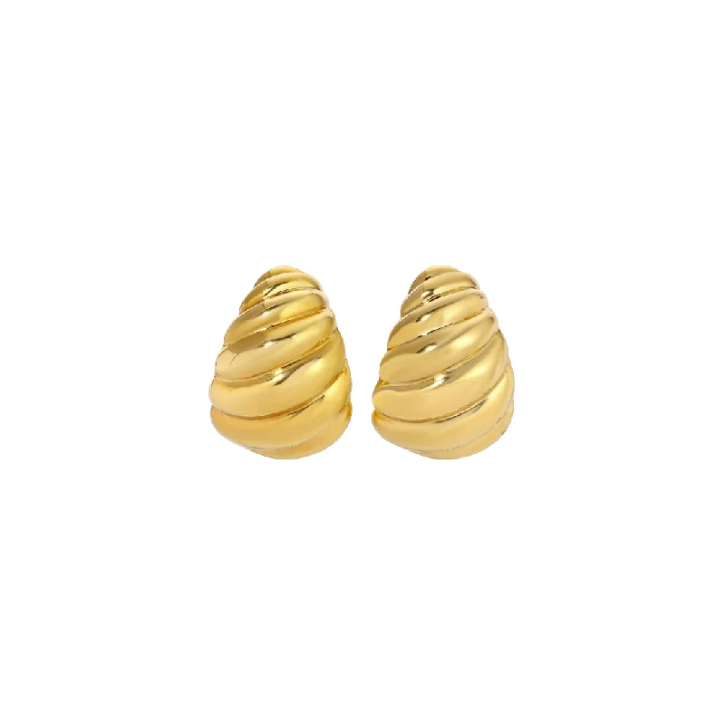 Dainty Floral Jewelry For Feminine Elegance SHELL GOLD