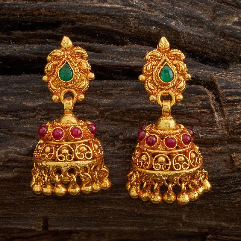 Elegant Necklaces And Bracelets At Limited-Time Offers Silver Temple Earring 165443