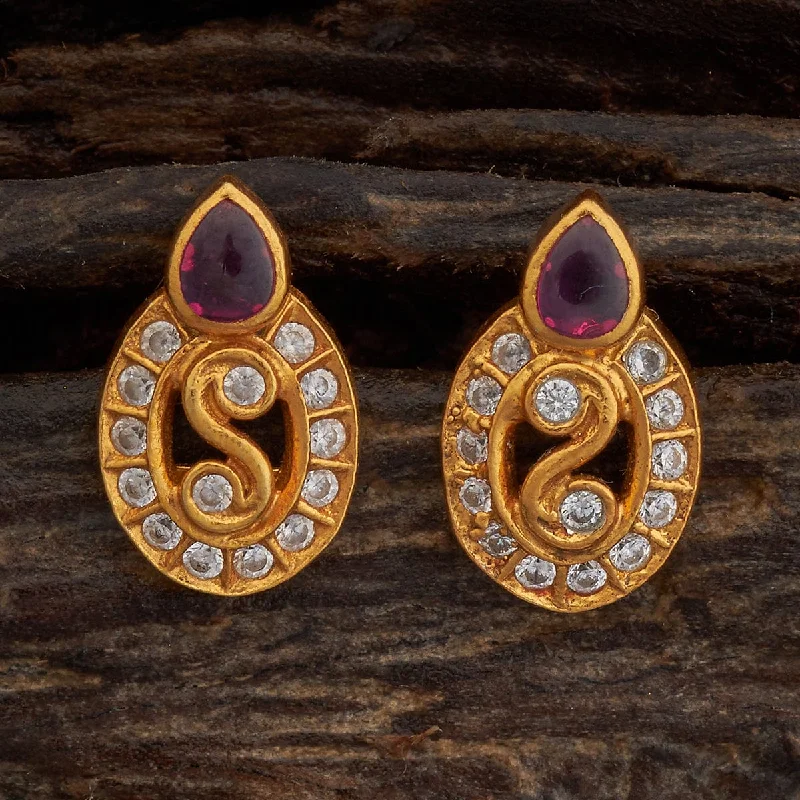 Chic, Trendy, And Affordable Jewelry Sale Silver Temple Earring 172566