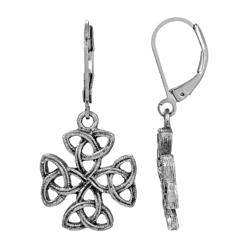 Special Sale On Handcrafted Jewelry – Shop Today Symbols Of Faith Celtic Trinity Cross Earrings