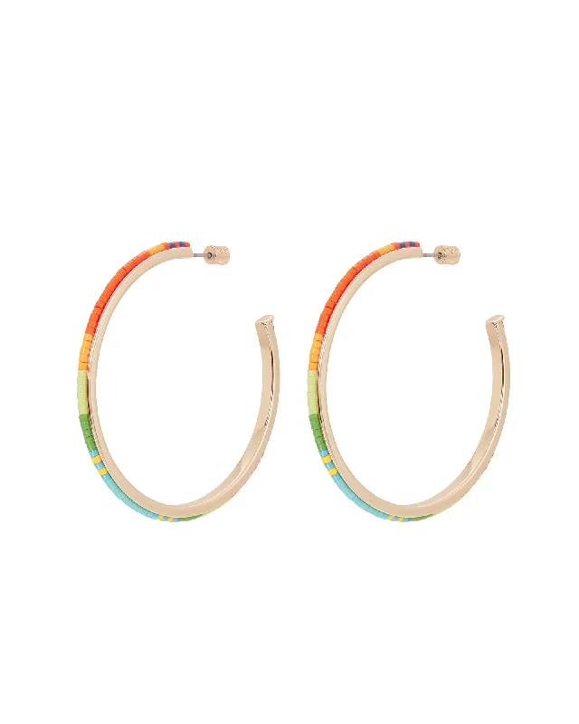 Affordable Luxury Jewelry For Every Occasion The Big Squeeze Large Hoop Earrings