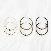 Dazzle In Elegance With Our Biggest Jewelry Sale TL JTP Bronze Hoops