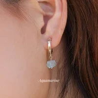 Premium Diamond Jewelry For Unforgettable Moments TL JTP Huggie Hoop Earring