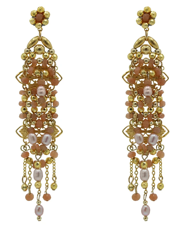 Must-Have Jewelry At Unbelievable Discounts Valedon Hand Beaded Pearl Earrings