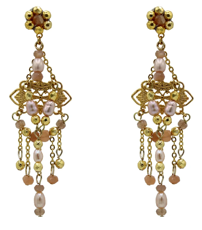 Breathtaking Jewelry At Limited-Time Savings Valedon Petite Hand Beaded Pearl Earrings
