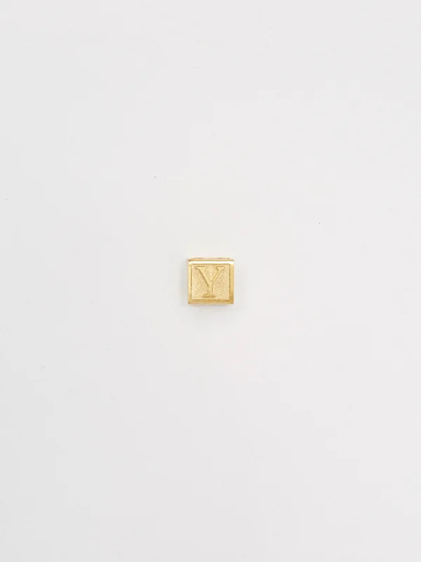Timeless Elegance, Temporary Discounts – Act Fast "Y" Letter Block