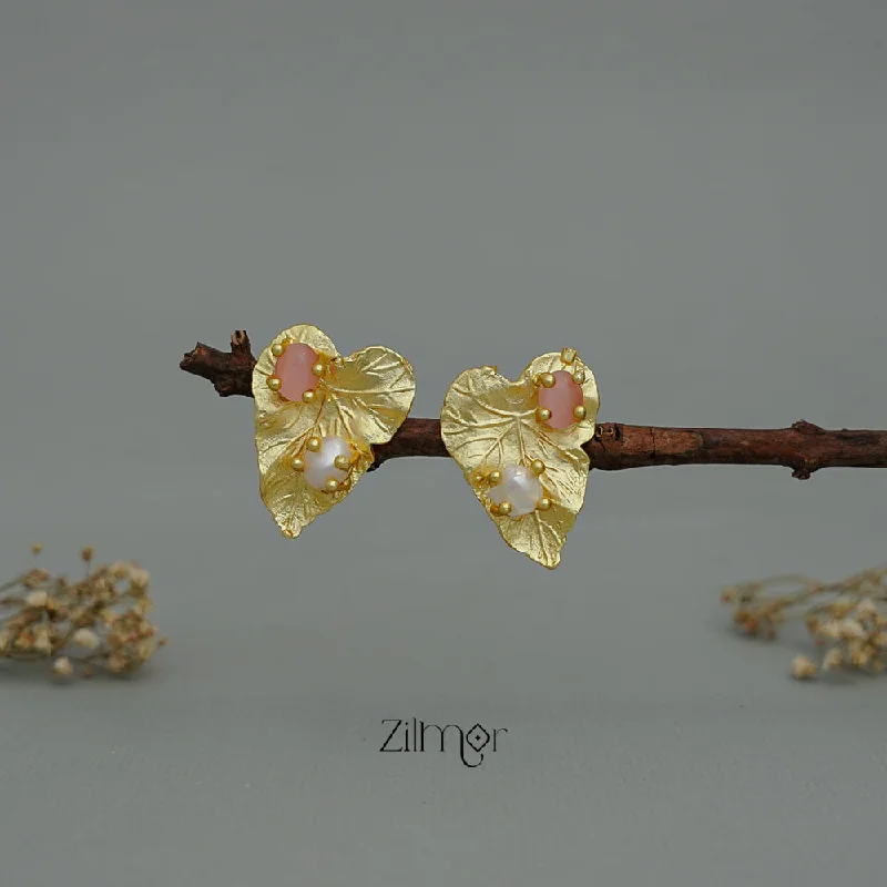 Jewelry Clearance – Final Chance To Save Big ZA1011164 - Leaf Design Earrings