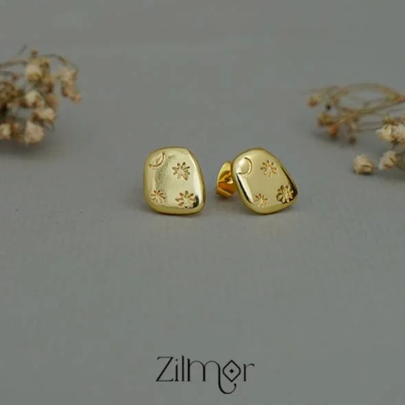 Luxury Jewelry Without The Luxury Price Tag ZA1011172 - Golden Earrings