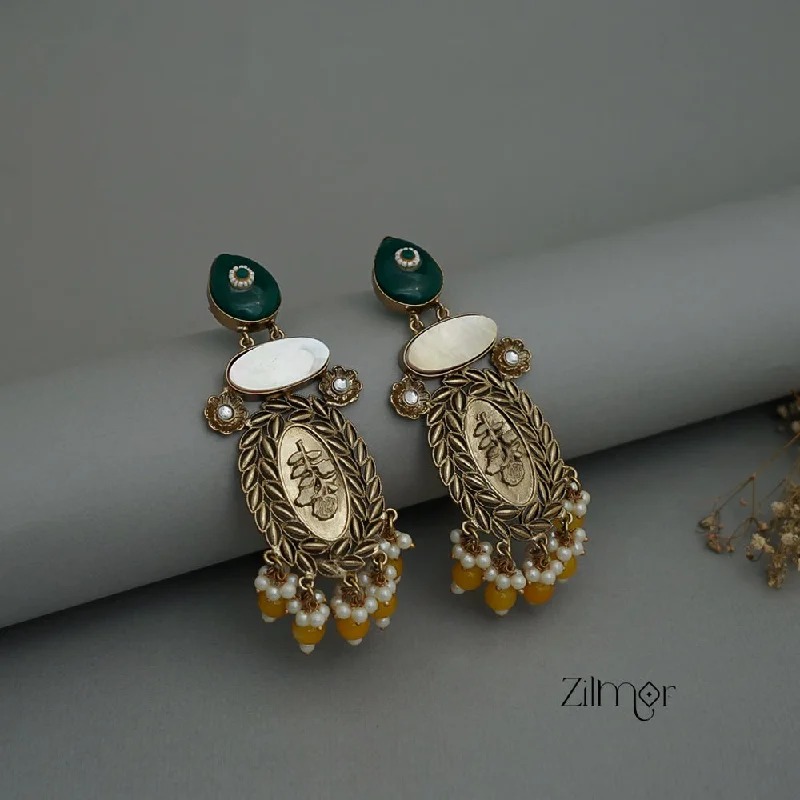 Timeless Elegance, Temporary Discounts – Act Fast ZA1011174 - Kundan Pearl Drop Earrings(color option)