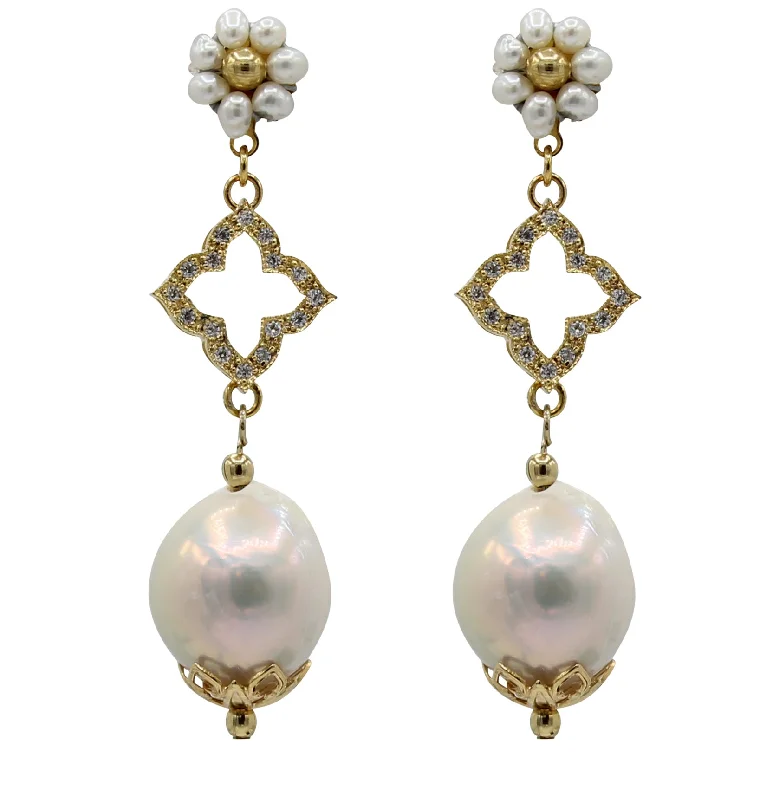Elegant Necklaces And Bracelets At Limited-Time Offers Zella Hand Beaded Pearl Earrings