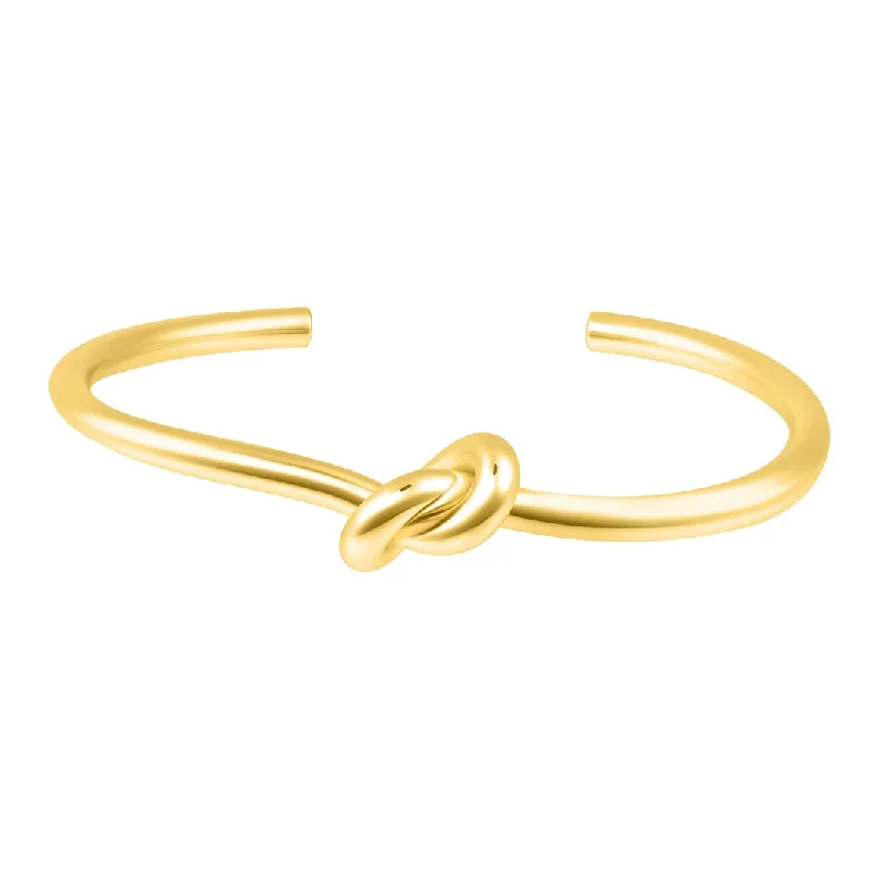 Affordable Elegance – Special Jewelry Sale Now Live 14k Gold Plated Knot Cuff Bracelet