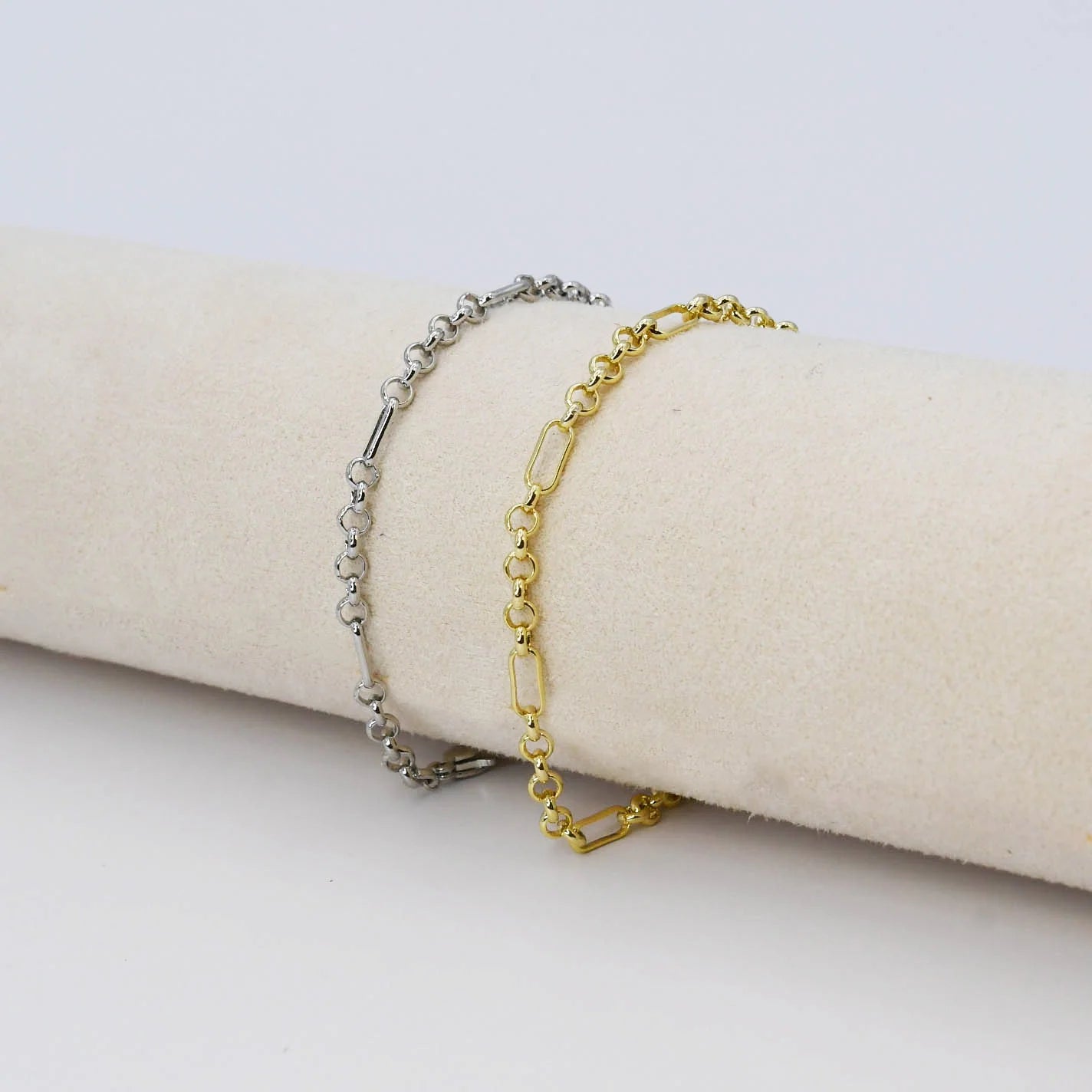 Limited-Stock Jewelry Sale – Once It's Gone, It's Gone Dainty Rolo Chain Bracelet by Treasure Jewels